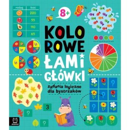 Aksjomat Kolorowe łamigłówki. Zadania logiczne dla bystrzaków 8+ KS1308