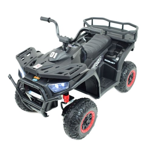 QUAD NA AKUMULATOR ROBUST, MIĘKKIE KOŁA, PILOT, WOLNY START, 4x4 /XMX651