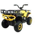 MEGA WIELKI QUAD, AMORTYZATORY, MIĘKKIE KOŁA, PILOT, WOLNY START, 4x4 /XMX607