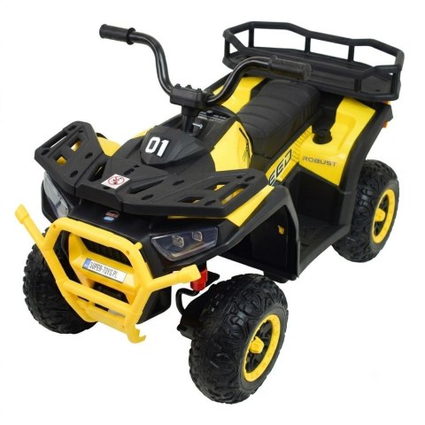 MEGA WIELKI QUAD, AMORTYZATORY, MIĘKKIE KOŁA, PILOT, WOLNY START, 4x4 /XMX607