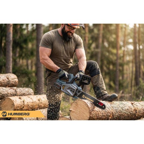 Piła łańcuchowa 12" akumulatorowa pilarka do drewna Humberg HM-436