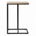 Stolik pomocniczy boczny pod laptopa metalowy stelaż loft ModernHome