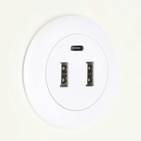 Szafka nocna szuflady oświetlenie LED USB ładowanie głośnik Bluetooth ecru