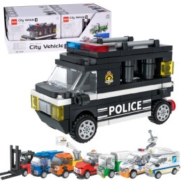 Klocki konstrukcyjne CITY VEHICLE 3 modele z serii: pojazdy miejskie