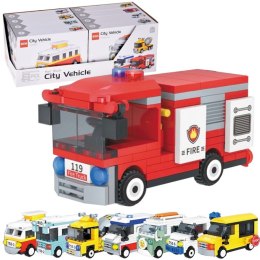 Klocki konstrukcyjne CITY VEHICLE - modele z serii: pojazdy miejskie