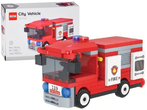 Klocki konstrukcyjne CITY VEHICLE - modele z serii: pojazdy miejskie