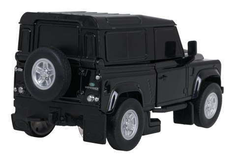 Autko Metalowe/Robot 2w1 1:32 Land Rover Defender Czarny RASTAR