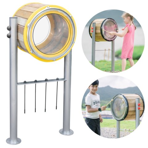 CLASSIC WORLD EDU Bębenek XXL 1 szt. Instrument Perkusja Ogrodowa