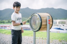 CLASSIC WORLD EDU Bębenek XXL 1 szt. Instrument Perkusja Ogrodowa