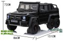 MEGA POJAZD- ORYGINALNY MERCEDES G63, NAPĘD 6X6, MIĘKKIE KOŁA, MIĘKKIE SIEDZENIE, SIEDZENIE DLA RODZICA, 12v14AH/ABL-1801