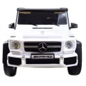 MEGA POJAZD- ORYGINALNY MERCEDES G63, NAPĘD 6X6, MIĘKKIE KOŁA, MIĘKKIE SIEDZENIE, SIEDZENIE DLA RODZICA, 12v14AH/ABL-1801