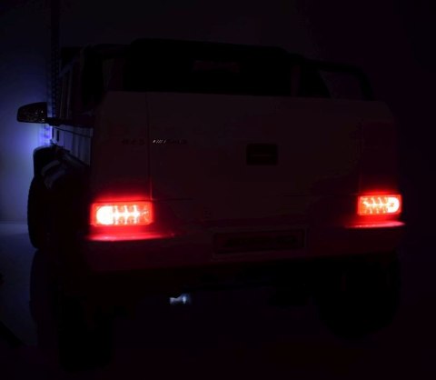 MEGA POJAZD- ORYGINALNY MERCEDES G63, NAPĘD 6X6, MIĘKKIE KOŁA, MIĘKKIE SIEDZENIE, SIEDZENIE DLA RODZICA, 12v14AH/ABL-1801