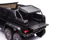 MEGA POJAZD- ORYGINALNY MERCEDES G63, NAPĘD 6X6, MIĘKKIE KOŁA, MIĘKKIE SIEDZENIE, SIEDZENIE DLA RODZICA, 12v14AH/ABL-1801