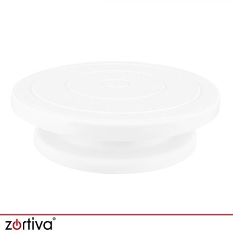 Patera obrotowa + 3 szpatułki do dekoracji ciast