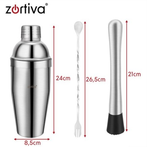 Zestaw barmański do drinków Zortiva
