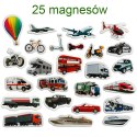 Zestaw Magnesów Pojazdy Transport MV 6032-17