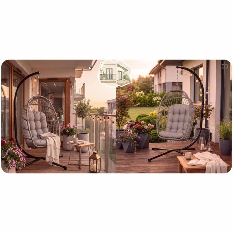 Fotel ogrodowy wiszący Maribella Sofotel 290501