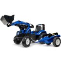 GOKART Traktor NA PEDAŁY KOPARKA New Holland Niebieski od 3 Lat