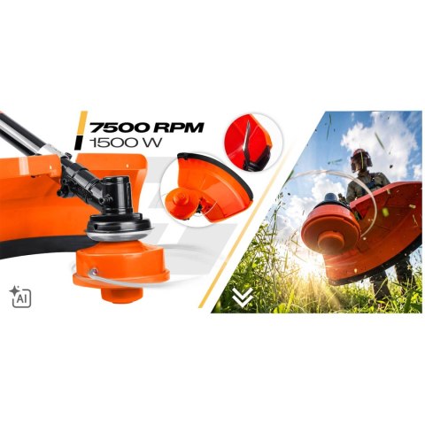 Kosa spalinowa podkaszarka 55cc + olej Humberg HM-613