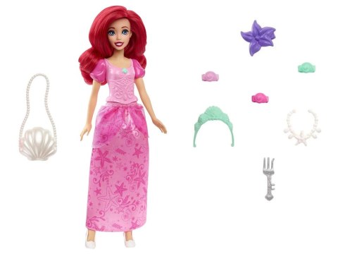 Mattel Disney Princess Lalka księżniczka Syrenka Ariel + akcesoria ZA6723