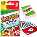 Mattel Gra karciana Skip-Bo Express - szybka, strategiczna GR0915