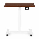 Mobilne biurko regulowane 70x48 cm stolik pod laptopa regulacja wysokości 71,5-112 cm ModernHome