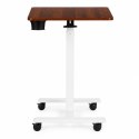 Mobilne biurko regulowane 70x48 cm stolik pod laptopa regulacja wysokości 71,5-112 cm ModernHome