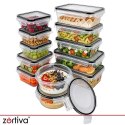 Pojemnik na żywność - zestaw 12 sztuk Zortiva