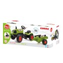 gokart Traktorek Claas Zielony na Pedały Klakson Przyczepa od 2 Lat.