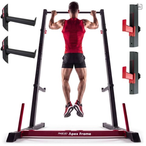 Drążek do podciągania stacjonarny stojak na sztangę Neo-Sport Apex Frame 130400