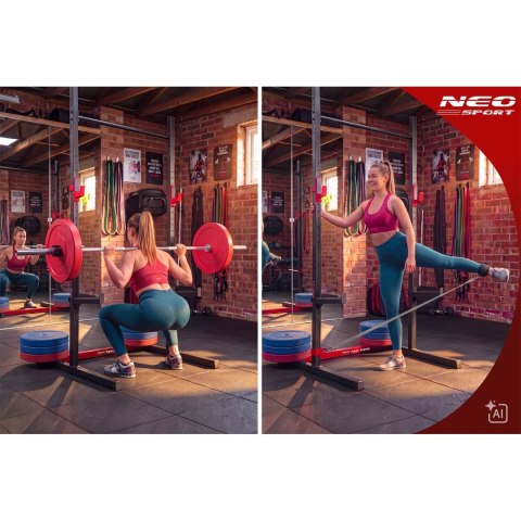 Drążek do podciągania stacjonarny stojak na sztangę Neo-Sport Apex Frame 130400