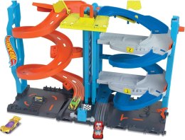 Mattel HKX43 Hot Wheels City Wyścigowa Wieża 2w1 Tor Zjeżdzalnia