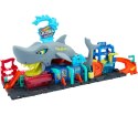 Mattel HTN82 Hot Wheels City Zestaw Ultra Myjnia z Rekinem