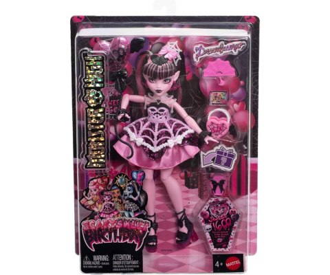 Mattel JBG74 Lalka Monster High Straszysłodkie Urodziny - Draculaura