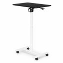 Mobilne biurko regulowane 70x48 cm stolik pod laptopa regulacja wysokości 71,5-112 cm ModernHome