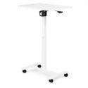 Mobilne biurko regulowane 70x48 cm stolik pod laptopa regulacja wysokości 71,5-112 cm ModernHome