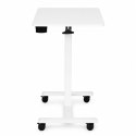 Mobilne biurko regulowane 70x48 cm stolik pod laptopa regulacja wysokości 71,5-112 cm ModernHome