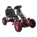 NAJNOWSZY GOKART NA PEDAŁY "TANK", KOŁA POMPOWANE, HAMULCE/G23