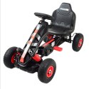 NAJNOWSZY GOKART NA PEDAŁY "TANK", KOŁA POMPOWANE, HAMULCE/G23