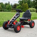 NAJNOWSZY GOKART NA PEDAŁY "TANK", KOŁA POMPOWANE, HAMULCE/G23