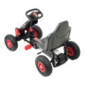 NAJNOWSZY GOKART NA PEDAŁY "TANK", KOŁA POMPOWANE, HAMULCE/G23