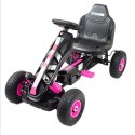 NAJNOWSZY GOKART NA PEDAŁY "TANK", KOŁA POMPOWANE, HAMULCE/G23