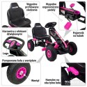 NAJNOWSZY GOKART NA PEDAŁY "TANK", KOŁA POMPOWANE, HAMULCE/G23
