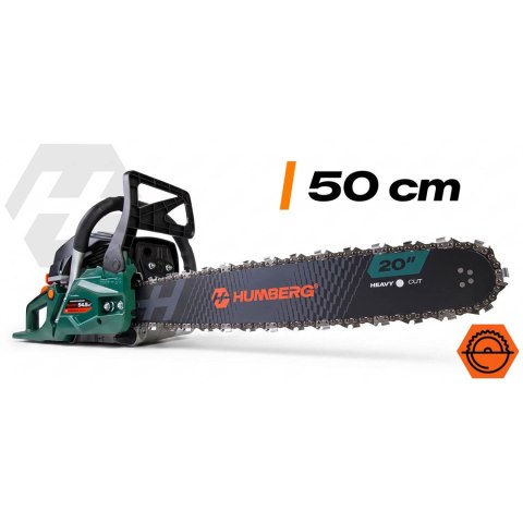 Piła spalinowa łańcuchowa pilarka do drewna 16" Humberg HM-665 + olej
