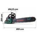 Piła spalinowa łańcuchowa pilarka do drewna 16" Humberg HM-665 + olej
