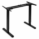 Stelaż biurka elektryczny regulacja wysokości 72-120 cm blat do 160 cm czarny ModernHome