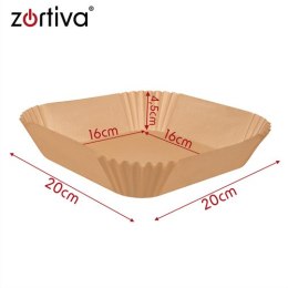 Wkład papierowy do frytkownicy 20cm 400szt Zortiva