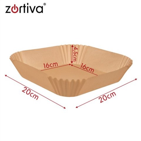 Wkład papierowy do frytkownicy 20cm 400szt Zortiva