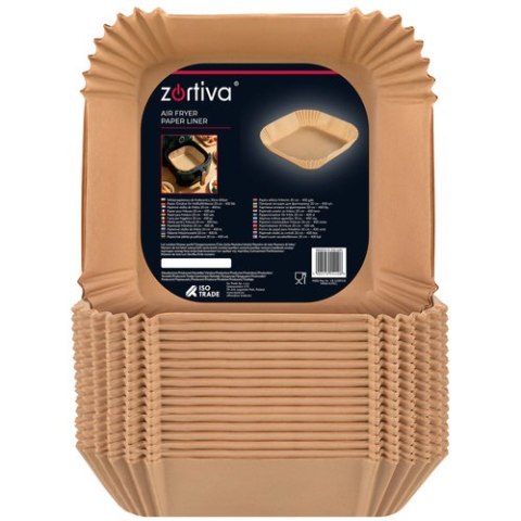 Wkład papierowy do frytkownicy 20cm 400szt Zortiva