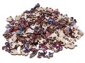 Drewniane puzzle KOT 2w1 Skarbonka wykreślana - VINTAGE A3 195ele ZA6553